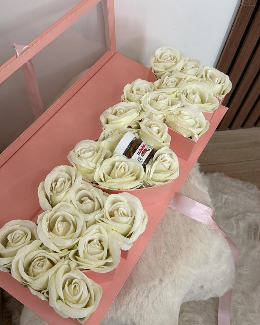 Coffret Roses & Chocolats - Cadeau Maman Image secondaire du produit